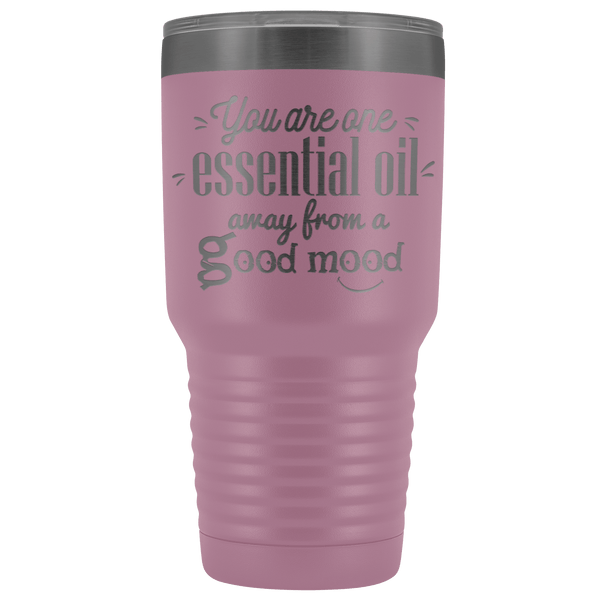 GOOD MOOD STAINLESS STEEL VACUUM TUMBLER - COMES IN 12 COLORS - HUGE 30 OZ. SIZE