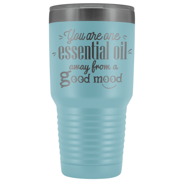 GOOD MOOD STAINLESS STEEL VACUUM TUMBLER - COMES IN 12 COLORS - HUGE 30 OZ. SIZE