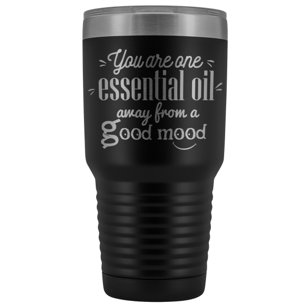 GOOD MOOD STAINLESS STEEL VACUUM TUMBLER - COMES IN 12 COLORS - HUGE 30 OZ. SIZE