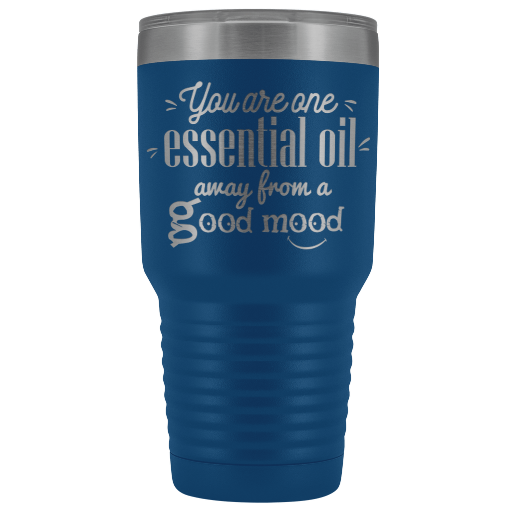 GOOD MOOD STAINLESS STEEL VACUUM TUMBLER - COMES IN 12 COLORS - HUGE 30 OZ. SIZE