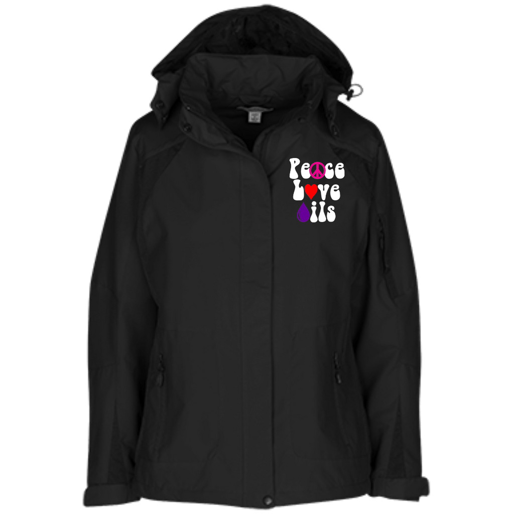 EMBROIDERED PEACE LOVE OILS Port Authority Ladies' Embroidered Jacket