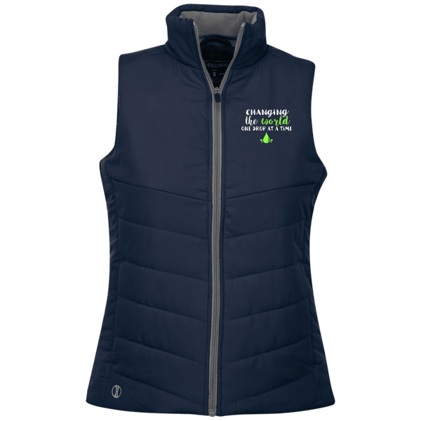 EMBROIDERED ONE DROP Holloway Ladies' Quilted Vest
