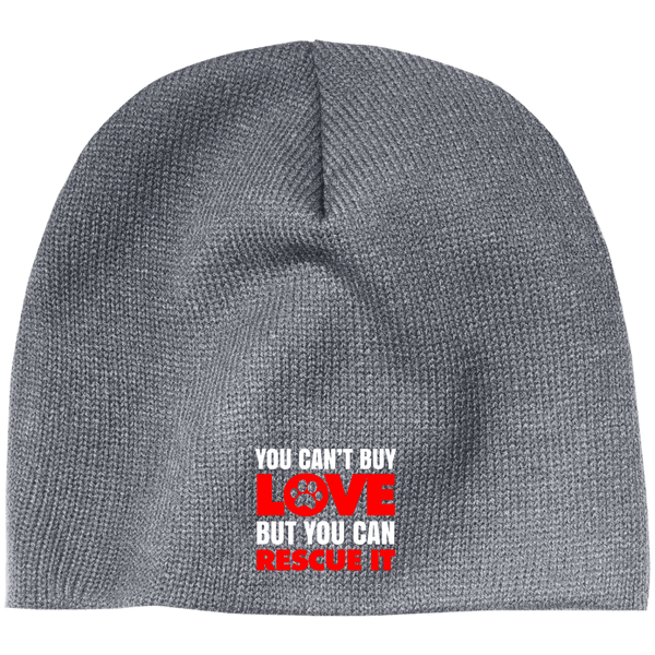 RESCUE 100% Acrylic Beanie - EMBROIDERED Design