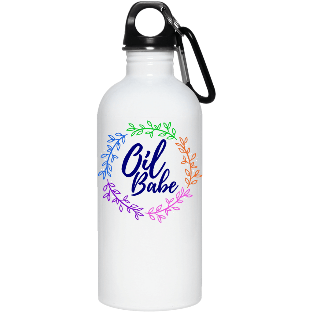 OIL BABE 20 oz. QUALITY Stainless Steel Water Bottle