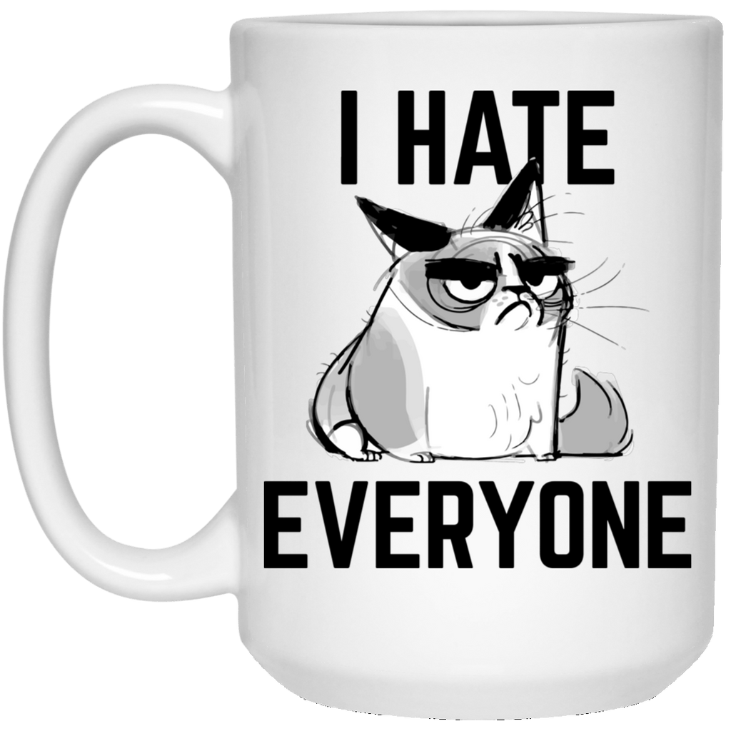 HUMBUG White Mug - BIG 15 oz. size