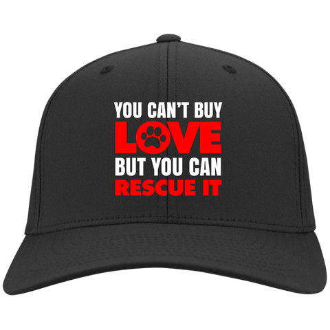 RESCUE Sport-Tek Dry Zone Nylon Cap - EMBROIDERED Design