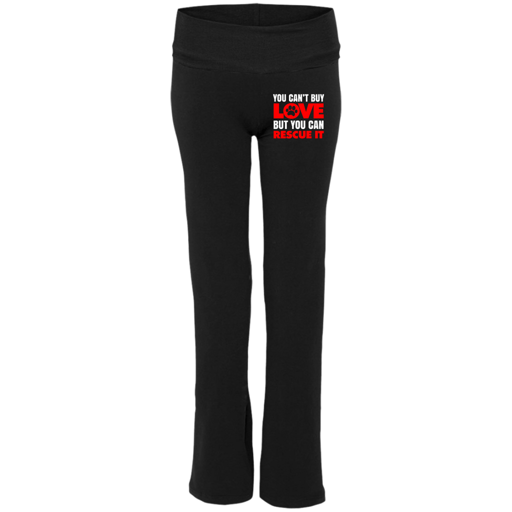RESCUE Ladies' Yoga Pants - EMBROIDERED Design