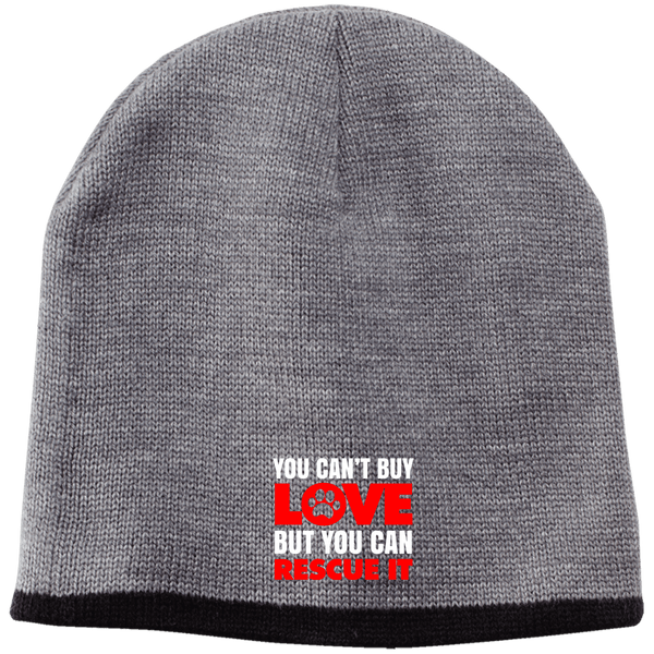 RESCUE 100% Acrylic Beanie - EMBROIDERED Design