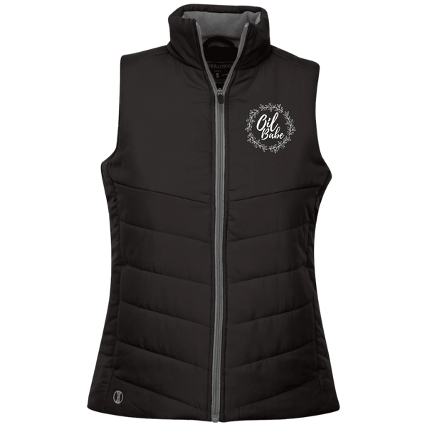 EMBROIDERED OIL BABE Holloway Ladies' Quilted Vest