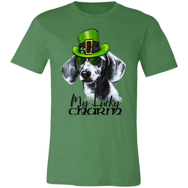 COOL LUCKY CHARM DOXIE BELLA CANVAS TEES - SIZES TO 4XL - 2 COLORS