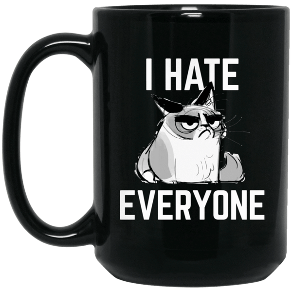 HUMBUG Black Mug - BIG 15 oz. size