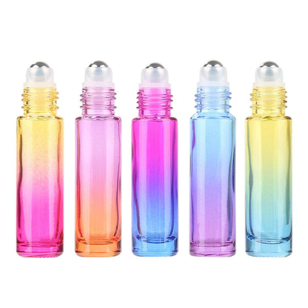 STUNNING "OMBRE" ROLLERBALL BOTTLES - 3 BOTTLES PER ORDER - METAL ROLLERS!