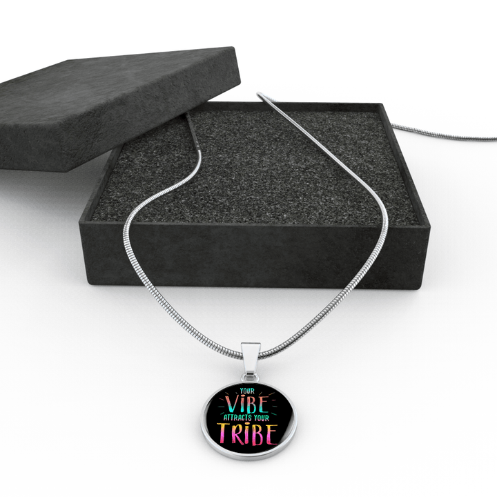 GORGEOUS "YOUR VIBE" NECKLACE & BANGLE BRACELET - AVAILABLE IN BOTH GOLD & SILVER