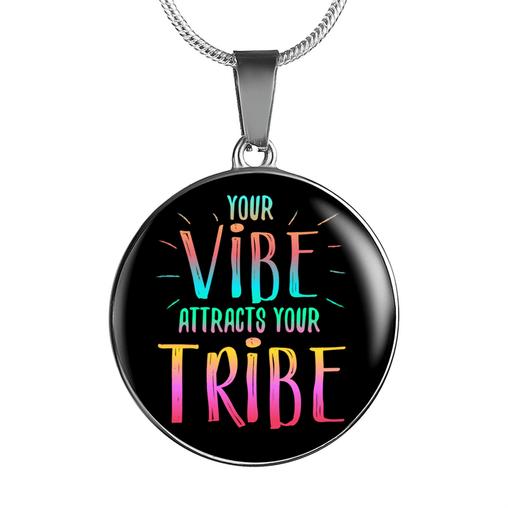 GORGEOUS "YOUR VIBE" NECKLACE & BANGLE BRACELET - AVAILABLE IN BOTH GOLD & SILVER