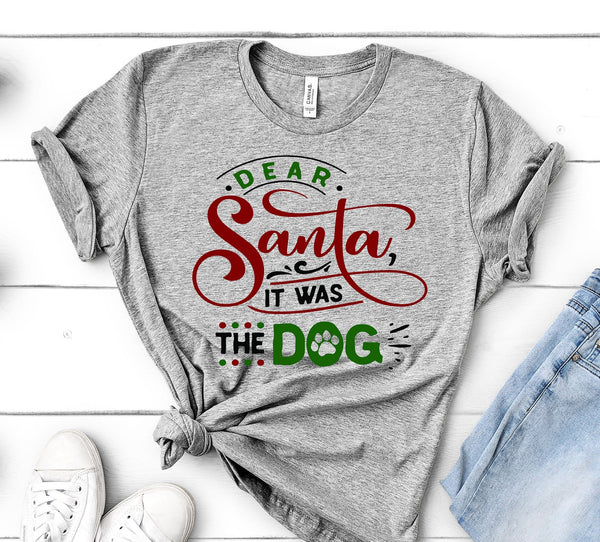 FUNNY IT WAS THE DOG BELLA CANVAS TEES - UP TO 4XL - 2 COLORS