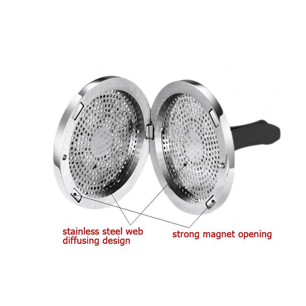 CLIP-ON ESSENTIAL OIL DIFFUSING IN YOUR CAR - 5 DESIGNS TO CHOOSE FROM
