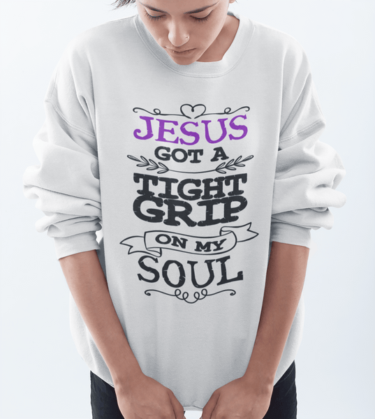 JESUS CREWNECK SWEATSHIRTS - UP TO 5XL - 4 COLORS