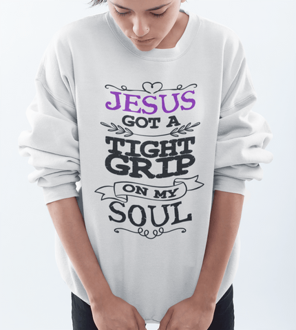 JESUS CREWNECK SWEATSHIRTS - UP TO 5XL - 4 COLORS
