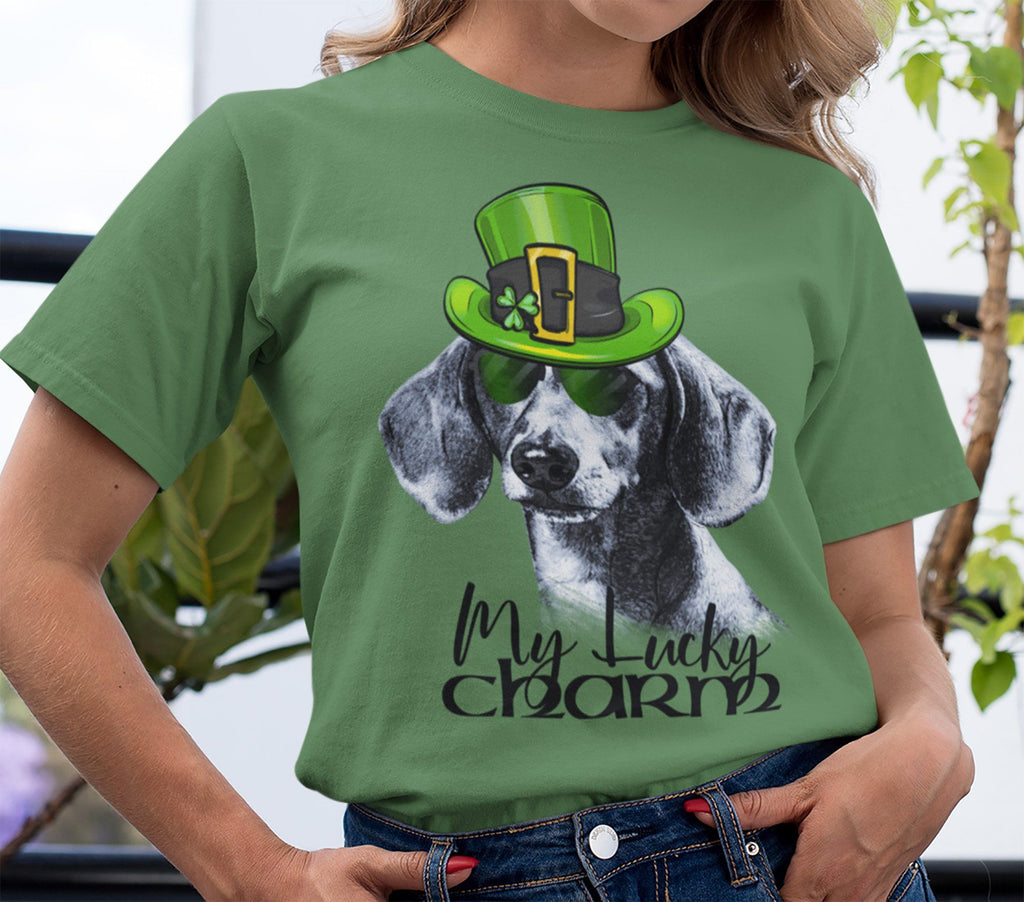 COOL LUCKY CHARM DOXIE BELLA CANVAS TEES - SIZES TO 4XL - 2 COLORS
