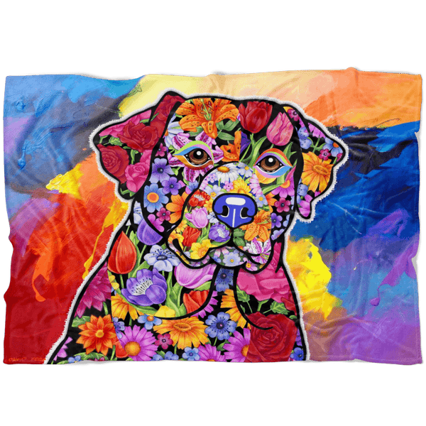 FABULOUS LABRADOR FLEECE BLANKET