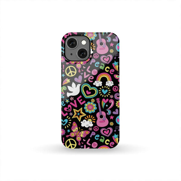 FUN HIPPIE VIBE PHONE CASE - 22 PHONE MODELS SUPPORTED!