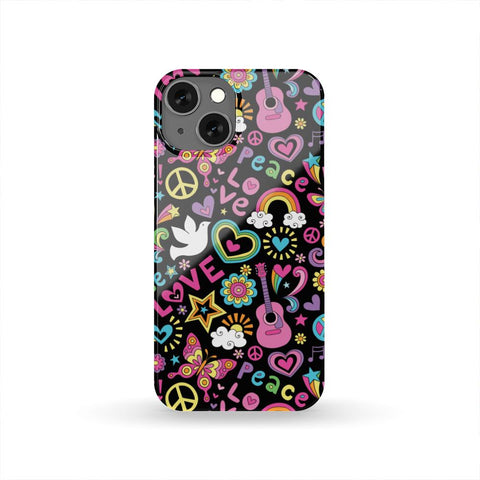 FUN HIPPIE VIBE PHONE CASE - 22 PHONE MODELS SUPPORTED!