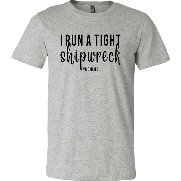 TIGHT SHIPWRECK TEE BELLA CANVAS SHIRT - SIZES TO 3XL