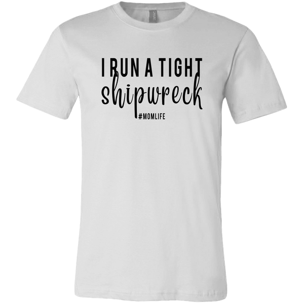 TIGHT SHIPWRECK TEE BELLA CANVAS SHIRT - SIZES TO 3XL