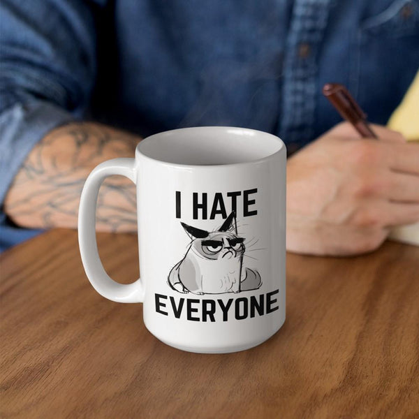 HUMBUG White Mug - BIG 15 oz. size