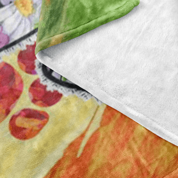 FABULOUS PUG FLEECE BLANKET