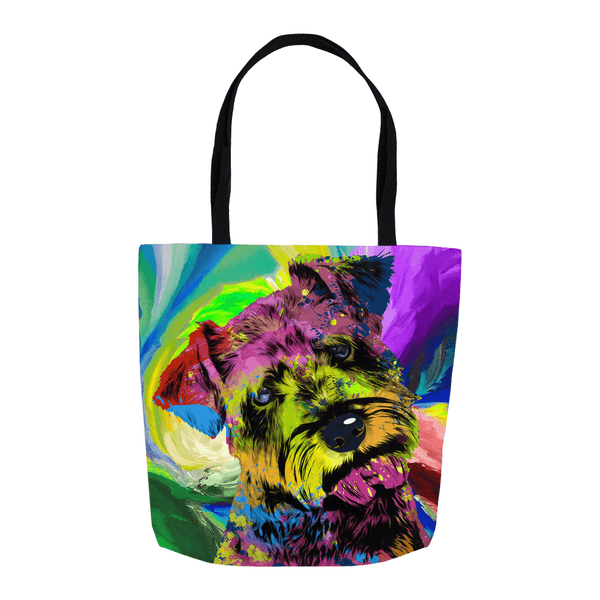 Pop Art Schnauzer Tote - 3 sizes to choose from