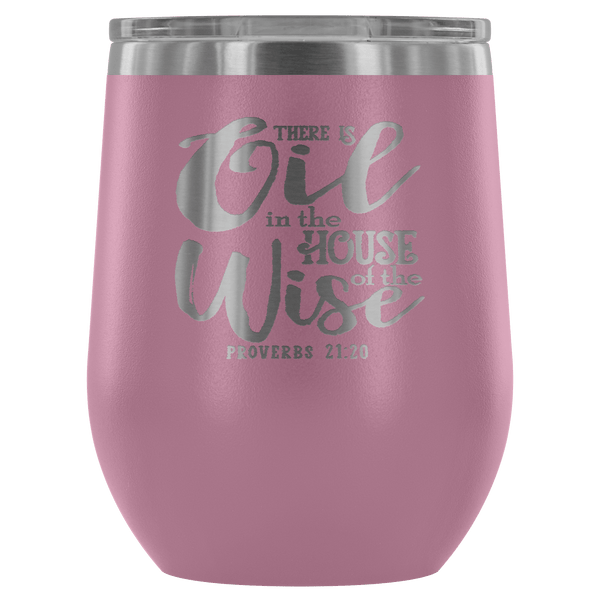 PROVERBS EO STAINLESS STEEL VACUUM WINE TUMBLER - 12 COLORS TO CHOOSE FROM