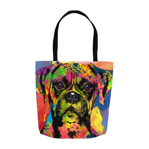 Pop Art Boxer Tote - 3 sizes to choose from