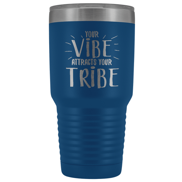 VIBE STAINLESS STEEL VACUUM TUMBLER - COMES IN 7 COLORS - HUGE 30 OZ SIZE
