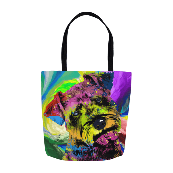 Pop Art Schnauzer Tote - 3 sizes to choose from