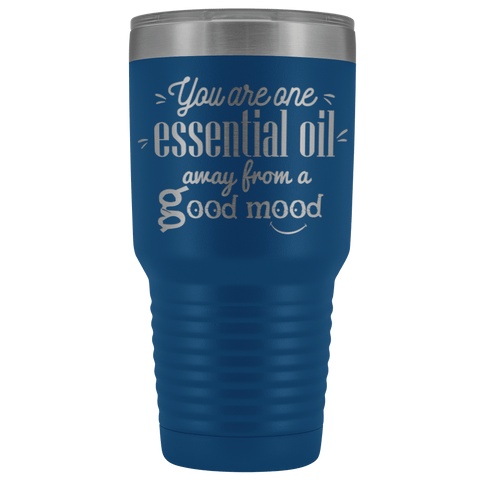 GOOD MOOD STAINLESS STEEL VACUUM TUMBLER - COMES IN 12 COLORS - HUGE 30 OZ. SIZE