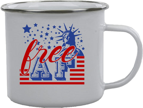 Free AF Camp Mug - Stainless Steel Camp Mug