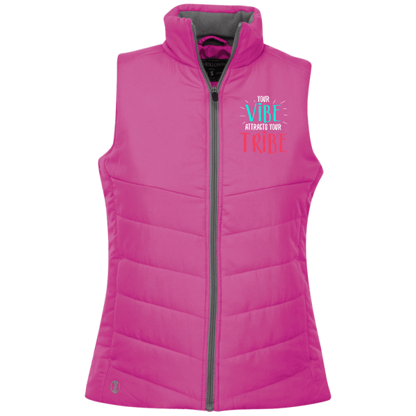 EMBROIDERED VIBE Holloway Ladies' Quilted Vest