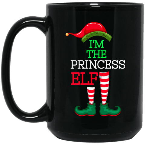 PRINCESS ELF 15 oz. Black Mug