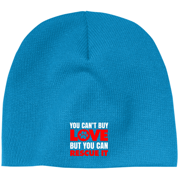 RESCUE 100% Acrylic Beanie - EMBROIDERED Design