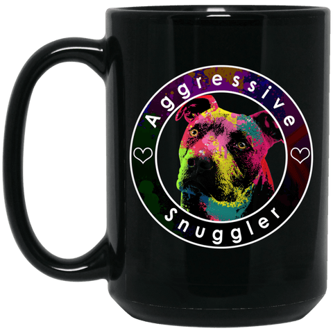 CIRCLE PIT 15 oz. Black Mug