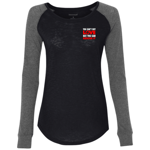 RESCUE Women's Preppy Patch Slub T-Shirt - EMBROIDERED Design