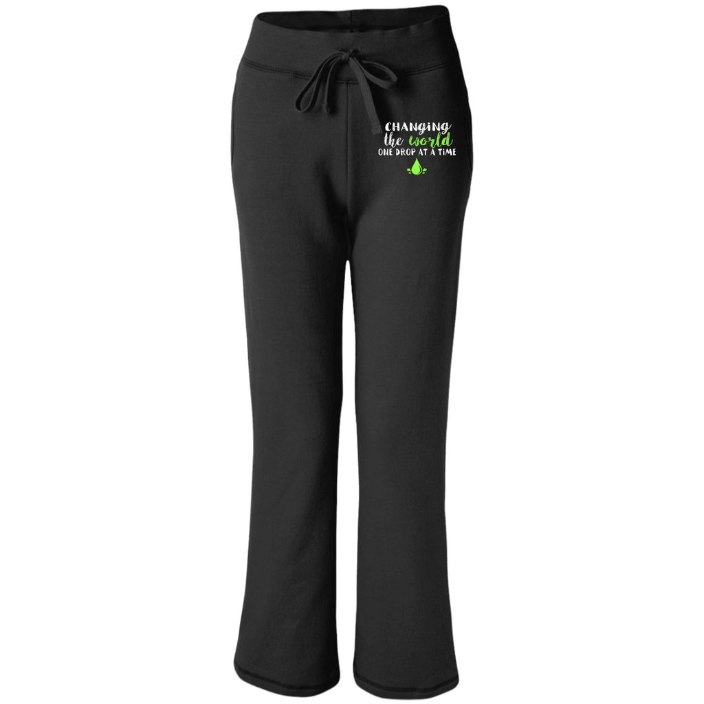 Gildan women's 2025 open bottom sweatpants