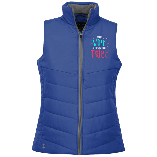 EMBROIDERED VIBE Holloway Ladies' Quilted Vest