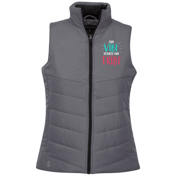 EMBROIDERED VIBE Holloway Ladies' Quilted Vest