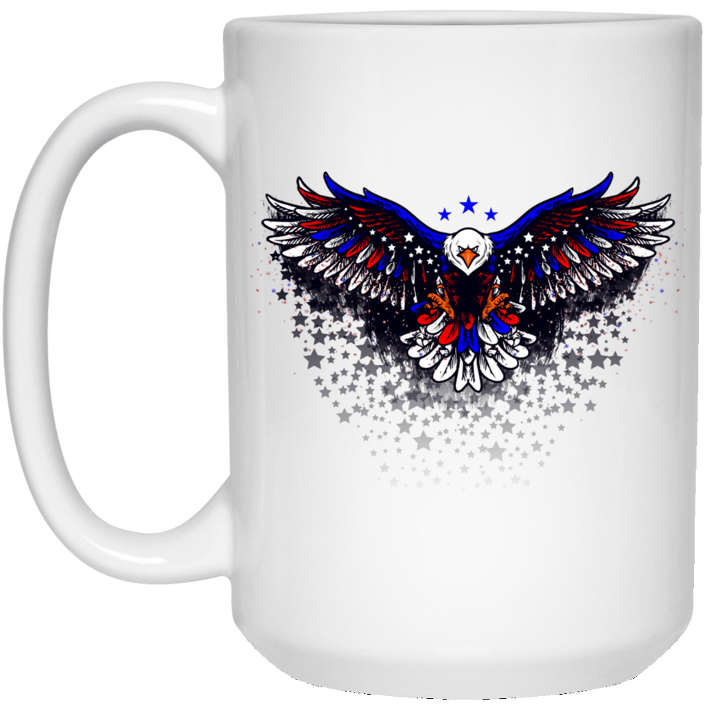 AMER EAGLE 15 oz. White Mug