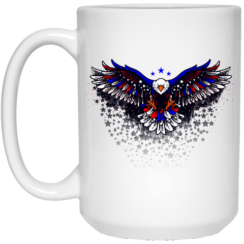 AMER EAGLE 15 oz. White Mug