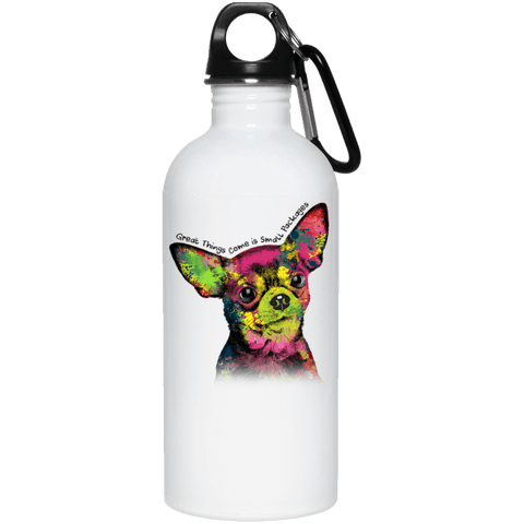 chi 20 oz. Stainless Steel Water Bottle
