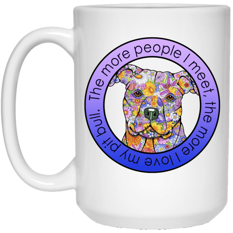 CIRCLE PIT2 15 oz. White Mug