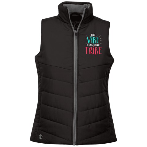 EMBROIDERED VIBE Holloway Ladies' Quilted Vest